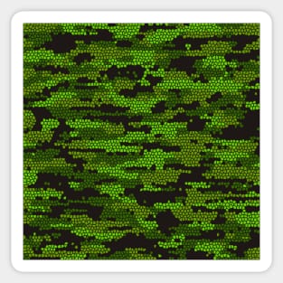 Camo Pattern - Green Sticker